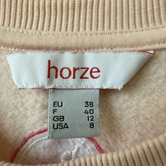 HORZE YOUNG RIDER ASHLYN CREW SWEATSHIRT Size 8 - Picture 3 of 3